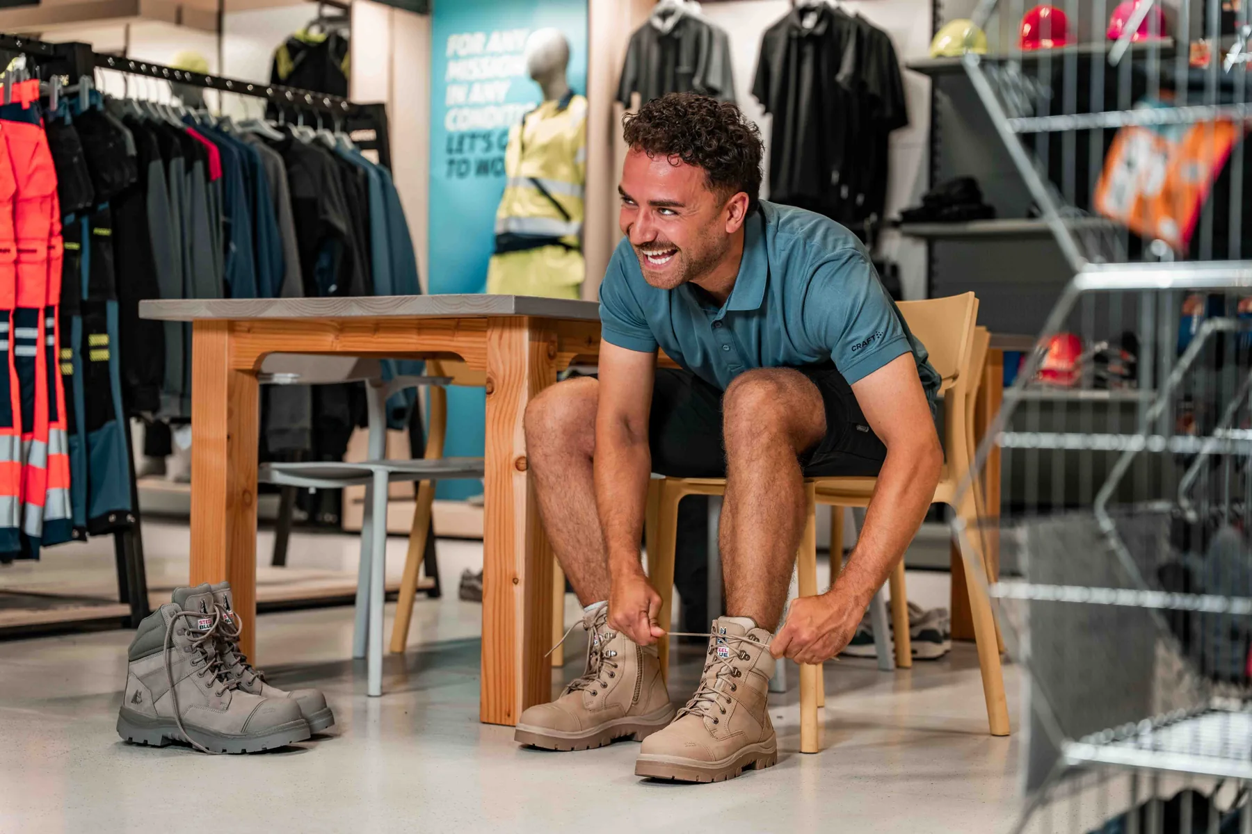 Persoonlijk advies bij het passen van werkkleding